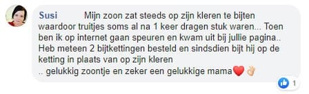 bijtketting ervaring